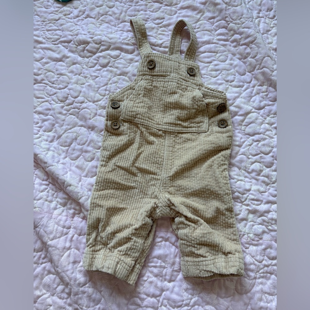 Light pink Corduroy Overalls